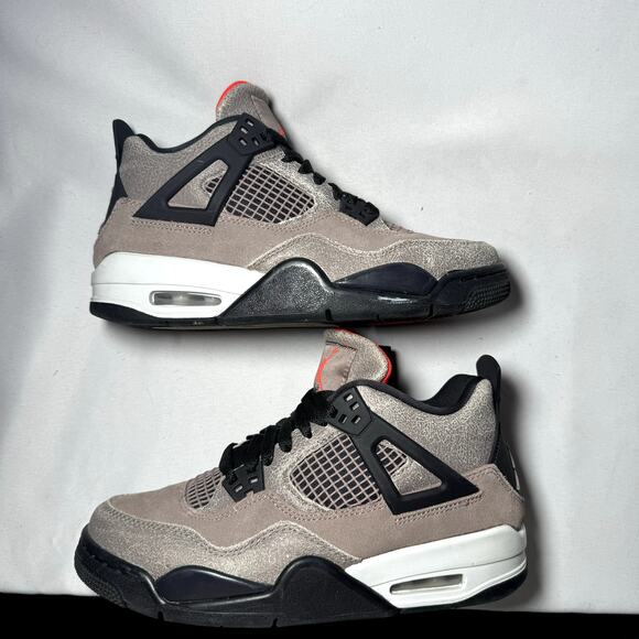 Nike Air Jordan 4 Retro GS Taupe Haze Men's Shoes - Size 6 - Picture 2 of 9